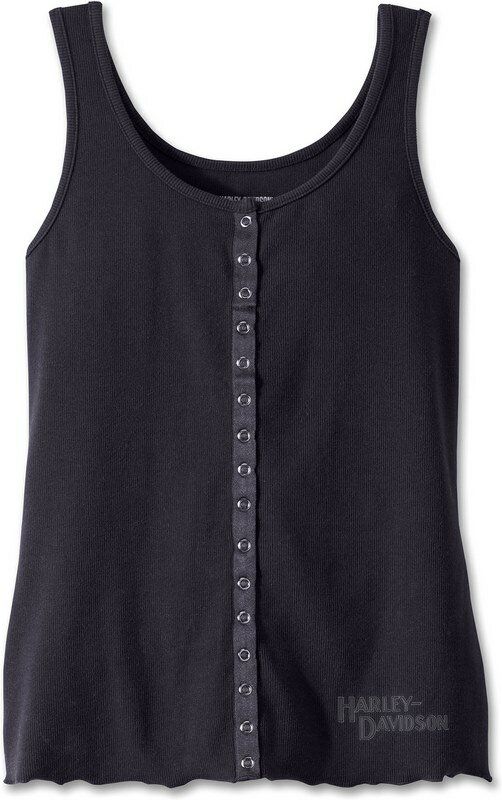 Harley-Davidson Tank-Knit- Black Beauty | 97489-23VW