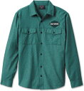 Harley-Davidson Shirt-Woven- Bistro Green | 96647-23VM