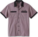 Harley-Davidson Shirt-Woven- Blackened Pearl | 96870-23VM