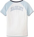 Harley-Davidson Tee-Knit- Colorblock-Design-Bright White | 97474-23VW