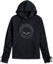 Harley-Davidson Hoodie-Knit- Black Beauty | 99058-24VW