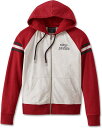 Harley-Davidson Hoodie-Knit- Colorblock-Design-Winery | 96898-23VW