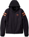 Harley-Davidson Men'S Ovation 3-In-1 Textile Riding Jacket- Black Beauty/Vintage Orange | 98102-24EM