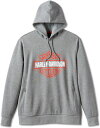 Harley-Davidson Hoodie-Knit- Charcoal Grey Heather | 96026-24VM