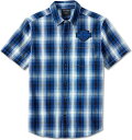 Harley-Davidson Shirt-Woven- Blue Plaid | 96097-24VM(2)