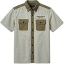 Harley-Davidson Shirt-Woven- Colorblock-Design-Moon Rock | 96074-24VM