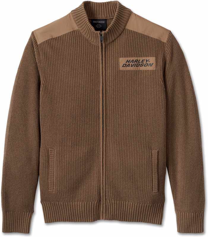Harley-Davidson Sweater-Knit- Stone Gray | 96192-24VM