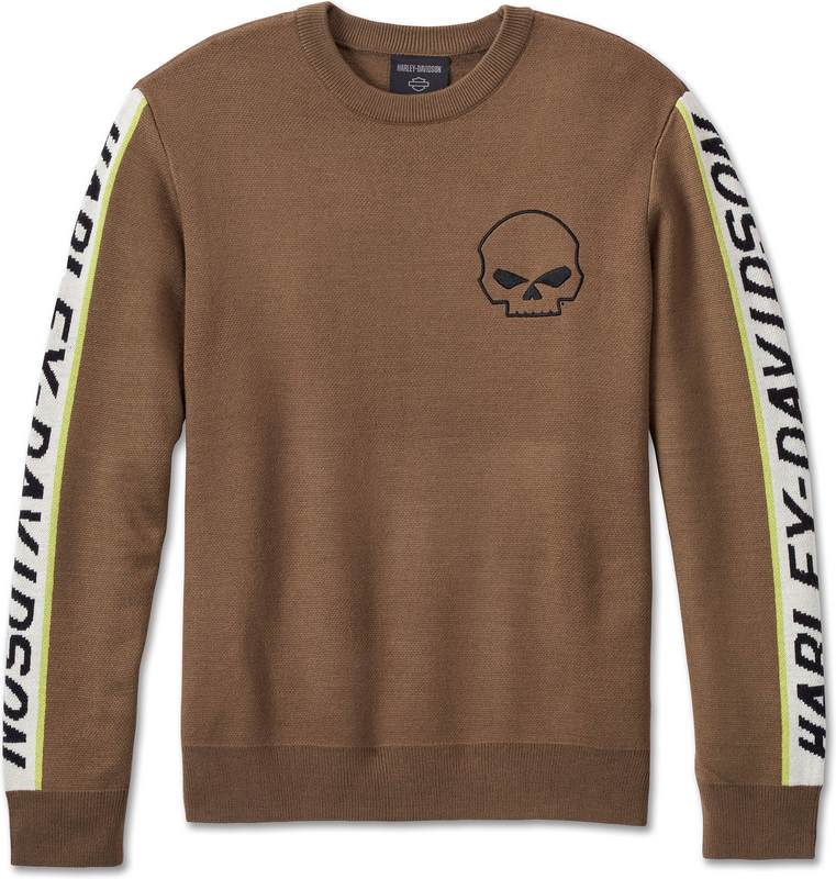 Harley-Davidson Sweater-Knit- Stone Gray | 96195-24VM