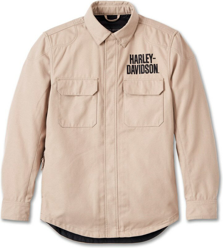 Harley-Davidson Men'S Operative Riding Shirt Jacket- Vintage Khaki | 9...