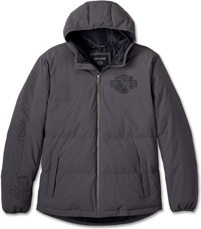 Harley-Davidson Jacket-Woven- Blackened Pearl | 97424-24VM