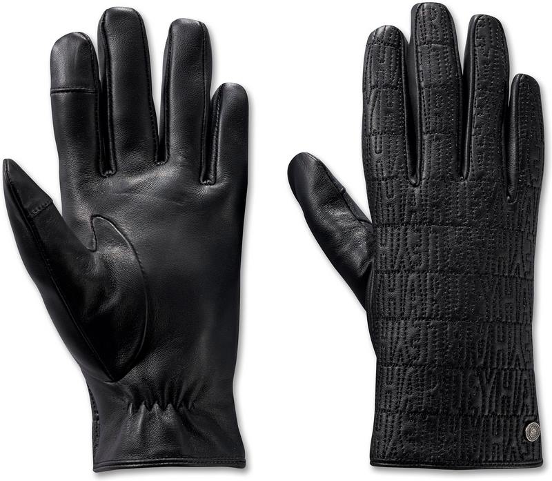 Harley-Davidson Gloves-Ff-Leather- Black Beauty 