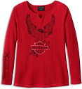 Harley-Davidson Top-Knit- Chili Pepper | 96271-24VW