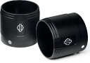 Harley-Davidson Kit-Muf Endcap/Out Fnshr- Black Anodized | 65100220