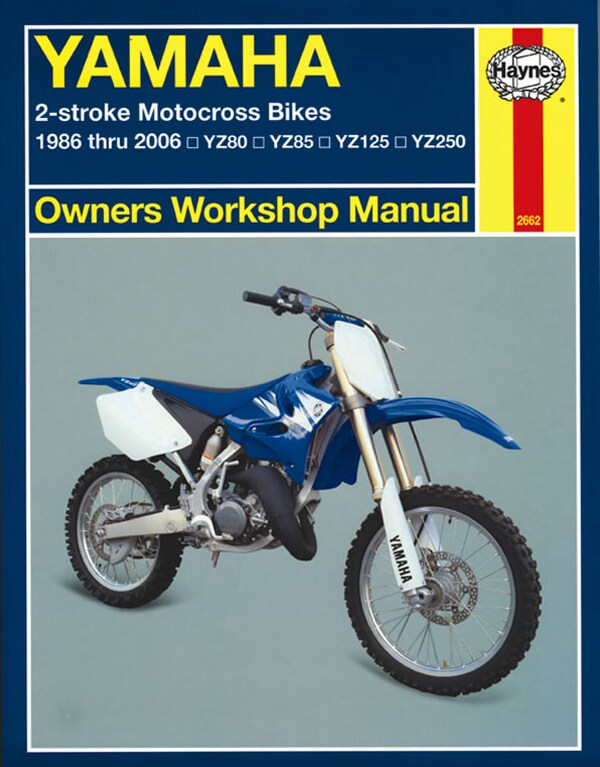HAYNES YAMAHA YZ80 85 125 250 86