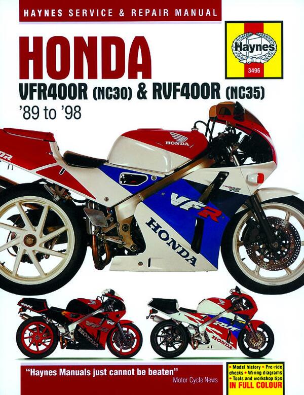 HAYNES (SB) HONDA VFR400