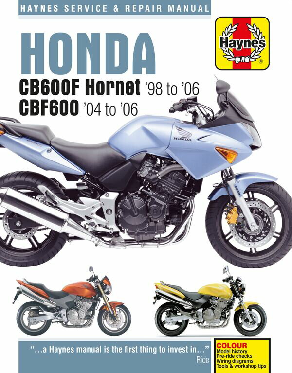 HAYNES HONDA CB600F HORNET