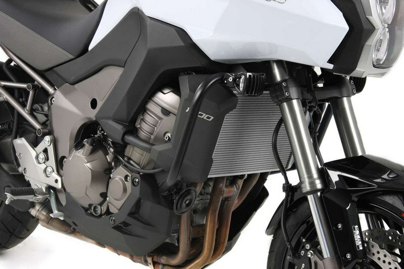ヘプコ＆ベッカー エンジンプロテクションバー ブラック Kawasaki Versys 1000 2012-2014 | 5012515 00 01