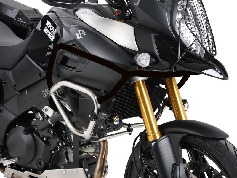 ヘプコ＆ベッカー エンジンプロテクションバー-ステンレス Suzuki V-Strom 1000 ABS 2014- | 5013530 00 2
