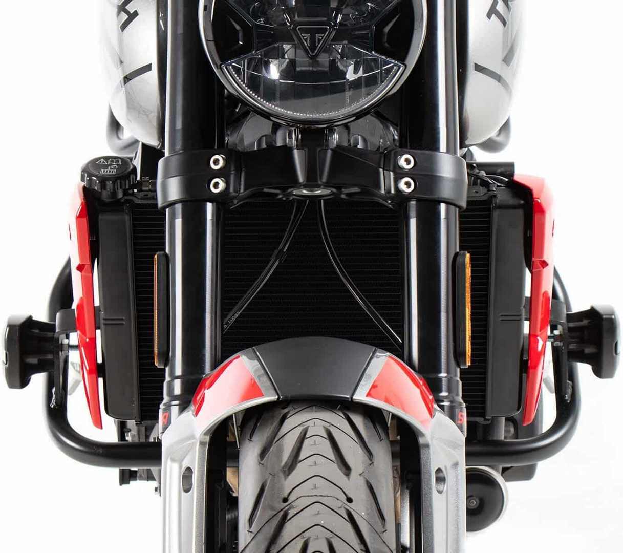 Hepco and Becker / ヘプコアンドベッカー Engine protection bar ブラック incl. protection pads for Triumph Trident 660 (