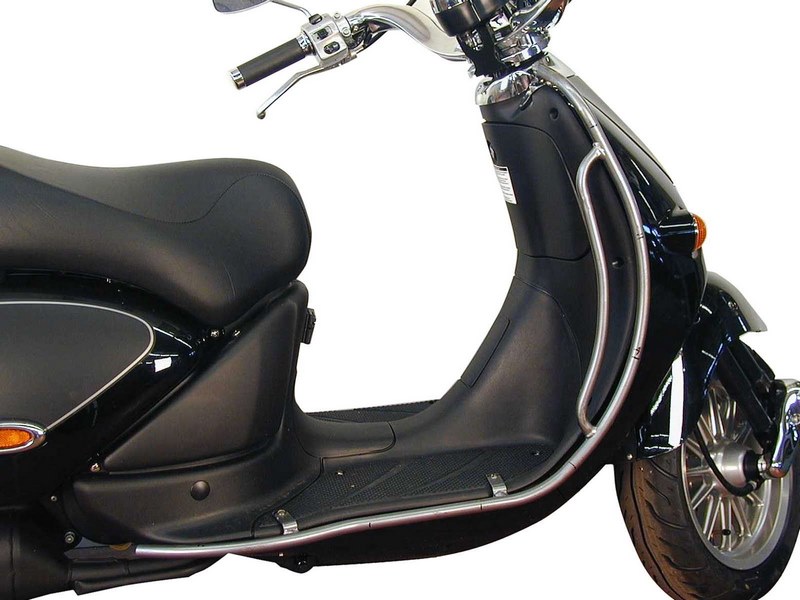 ヘプコ＆ベッカー エンジンプロテクションバー クロム Aprilia Habana 50-125 カスタム/Mojito | 501833