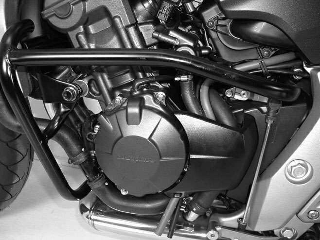 ヘプコ＆ベッカー エンジンプロテクションバー ブラック Honda CB 600 F Hornet from 2011 | 501965 00 01