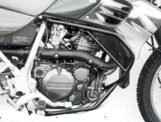 ヘプコ＆ベッカー エンジンプロテクションバー ブラック Kawasaki KLR 650 1995- | 502204 00 01