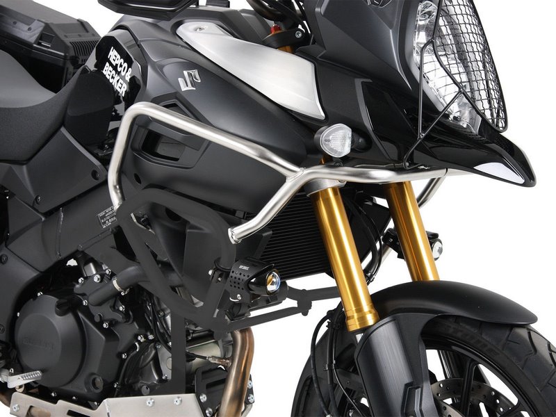 ヘプコ＆ベッカー タンクガード-ステンレス Suzuki V-Strom 1000 ABS 2014-2016 | 5023530 00 22