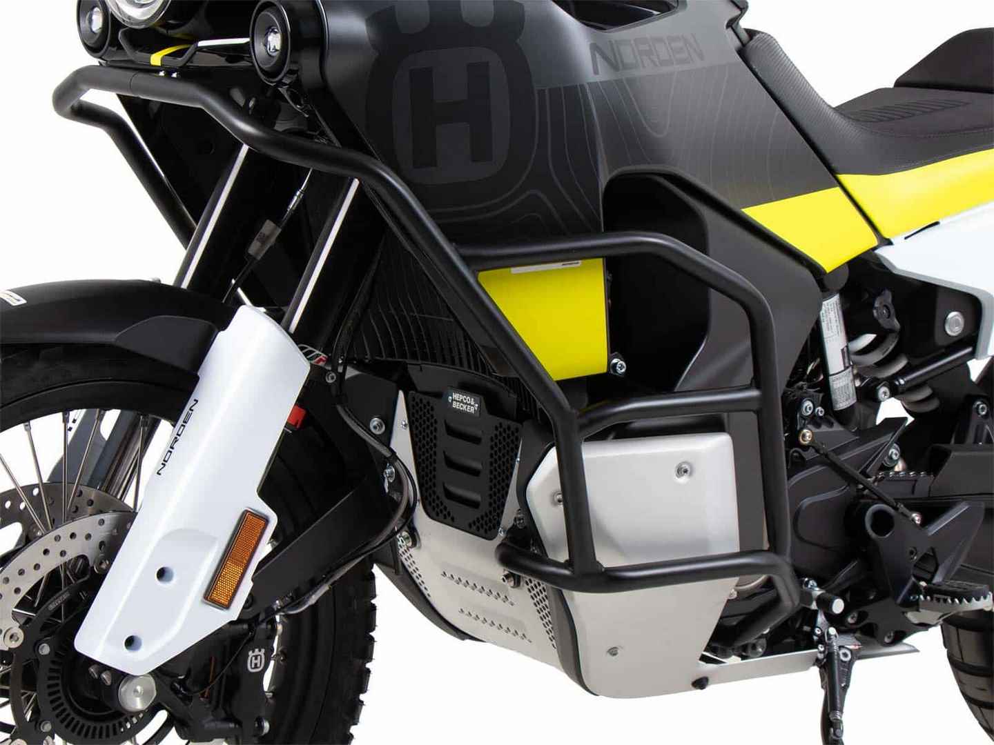 ヘプコ＆ベッカー エンジンガード「Solid」 ブラック Husqvarna Norden 901 | 5027634 00 01