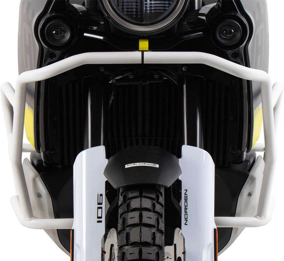 ヘプコ＆ベッカー エンジンガード「Solid」 ホワイト Husqvarna Norden 901 | 5027634 00 03