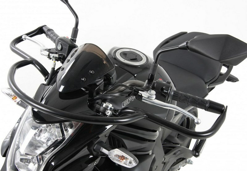 ヘプコ＆ベッカー プロテクションバー フロント ブラック Kawasaki ER-6n from Baujahr 2009 | 5032507 00