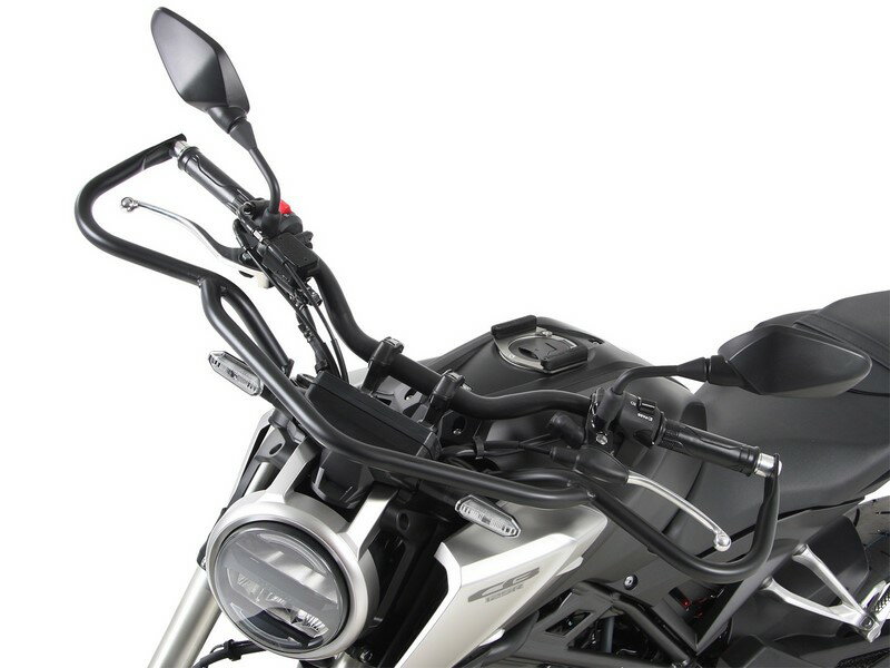 ヘプコ＆ベッカー アッパーフロントプロテクションバー - ブラック Honda CB 125 R ab 2018 | 5039507
