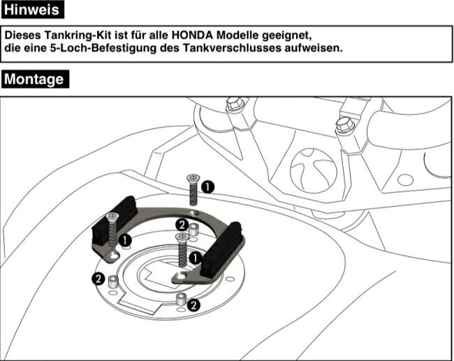 إץ٥å 󥯥 Lock-it (åå) Honda CBR 500 R (2016-2018) | 506995 00 09