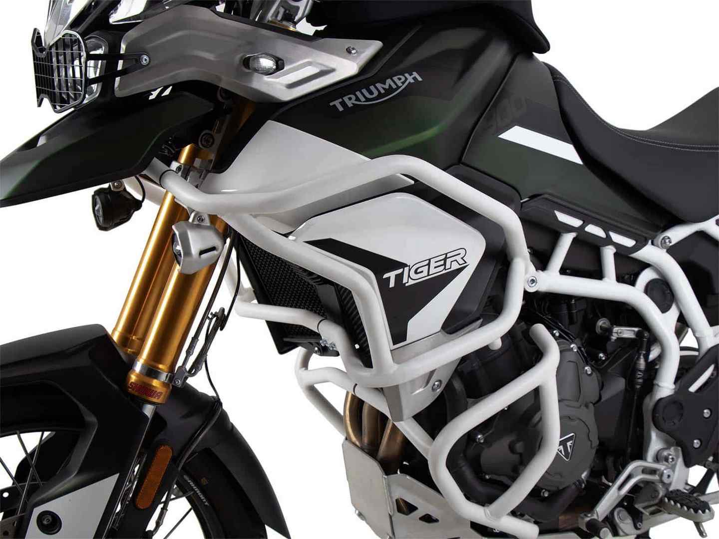 ヘプコ＆ベッカー タンクガード「Rally」 ブラック Triumph Tiger900 / Tiger850 | 5097613 00 01