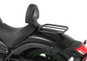 ヘプコ&ベッカー Solorack ソロラック (バックレスト付) - ブラック Kawasaki Vulcan S | 6112523 00 01