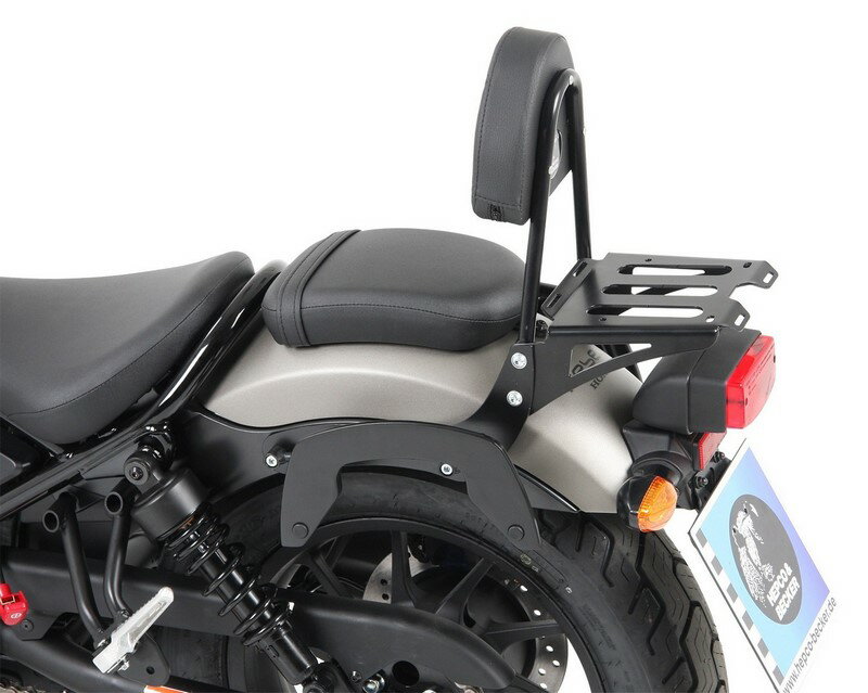 ヘプコ＆ベッカー シーシーバー (リアラック付) - ブラック Honda CMX500 Rebel from 2017 | 611998 00 01