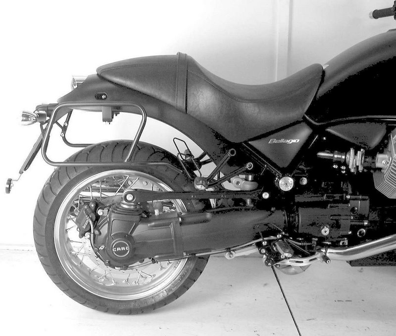 ヘプコ＆ベッカー サドルバッグチューブキャリ クロム Moto Guzzi C 940 Bellagio / Bellagio Aquilia Nera