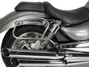 ヘプコ&ベッカー サドルバッグチューブキャリ クロム Triumph Rocket III | 625783 00 02