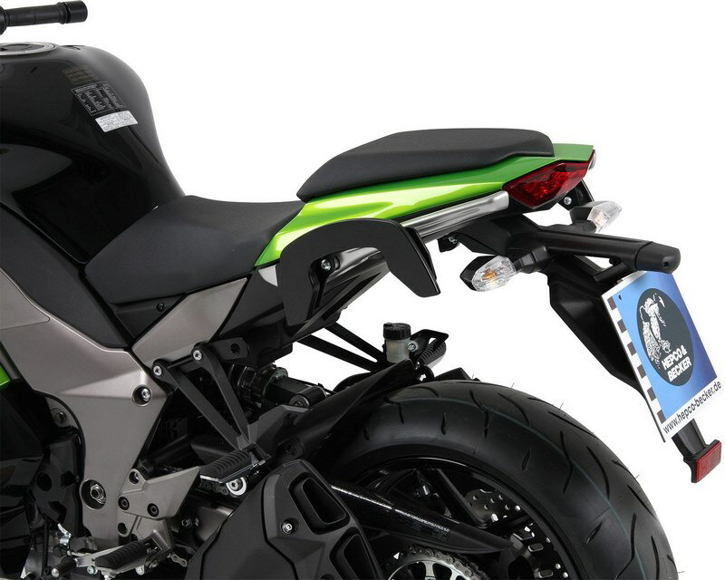 ヘプコ＆ベッカー C-Bow シーボウ サイドキャリア パーマネントマウント ブラック Kawasaki Z 1000