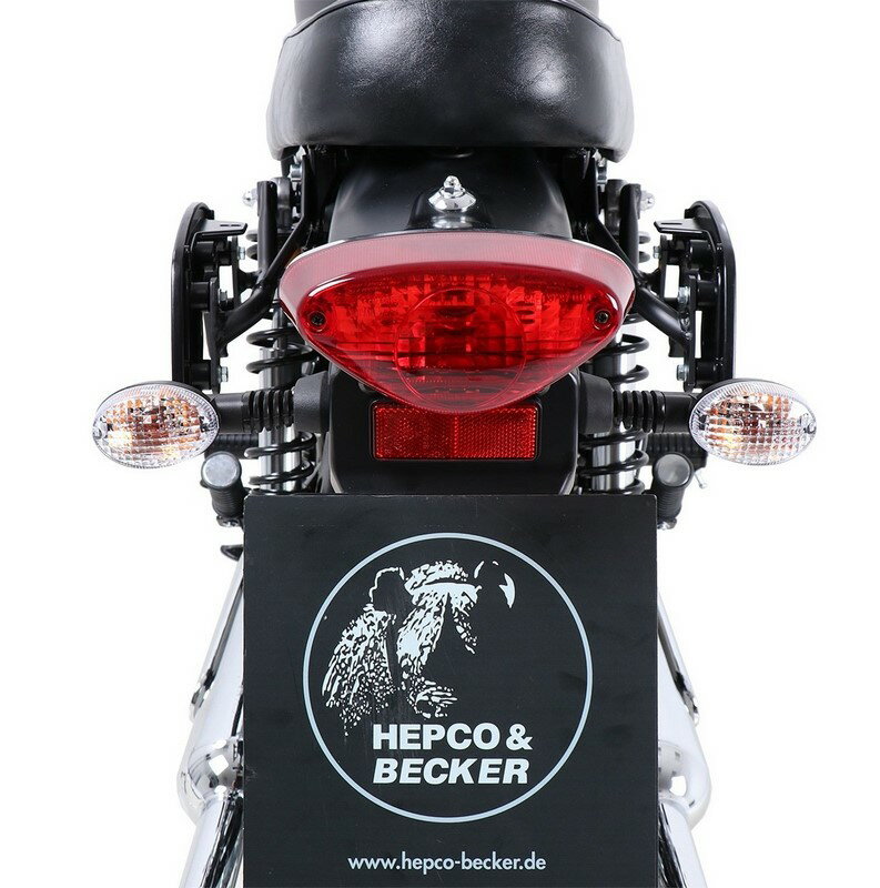 ヘプコ＆ベッカー C-Bow シーボウ サイドキャリア - ブラック Kawasaki W 800 Street/Cafe (2019-) | 6302541