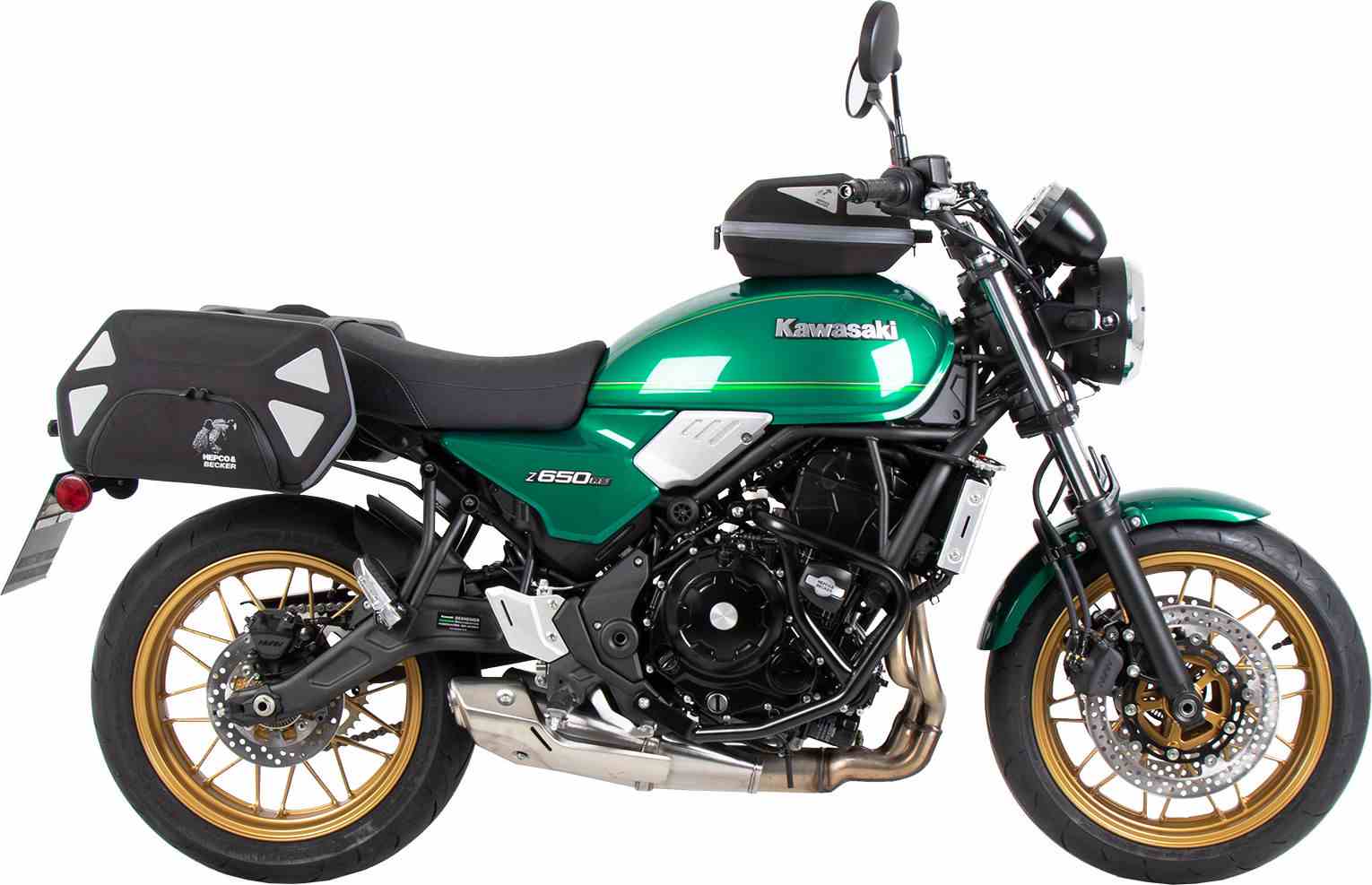 ヘプコ＆ベッカー サイドソフトケースホルダー(キャリア)「C-Bow」 Kawasaki Z650RS | 6302549 00 01