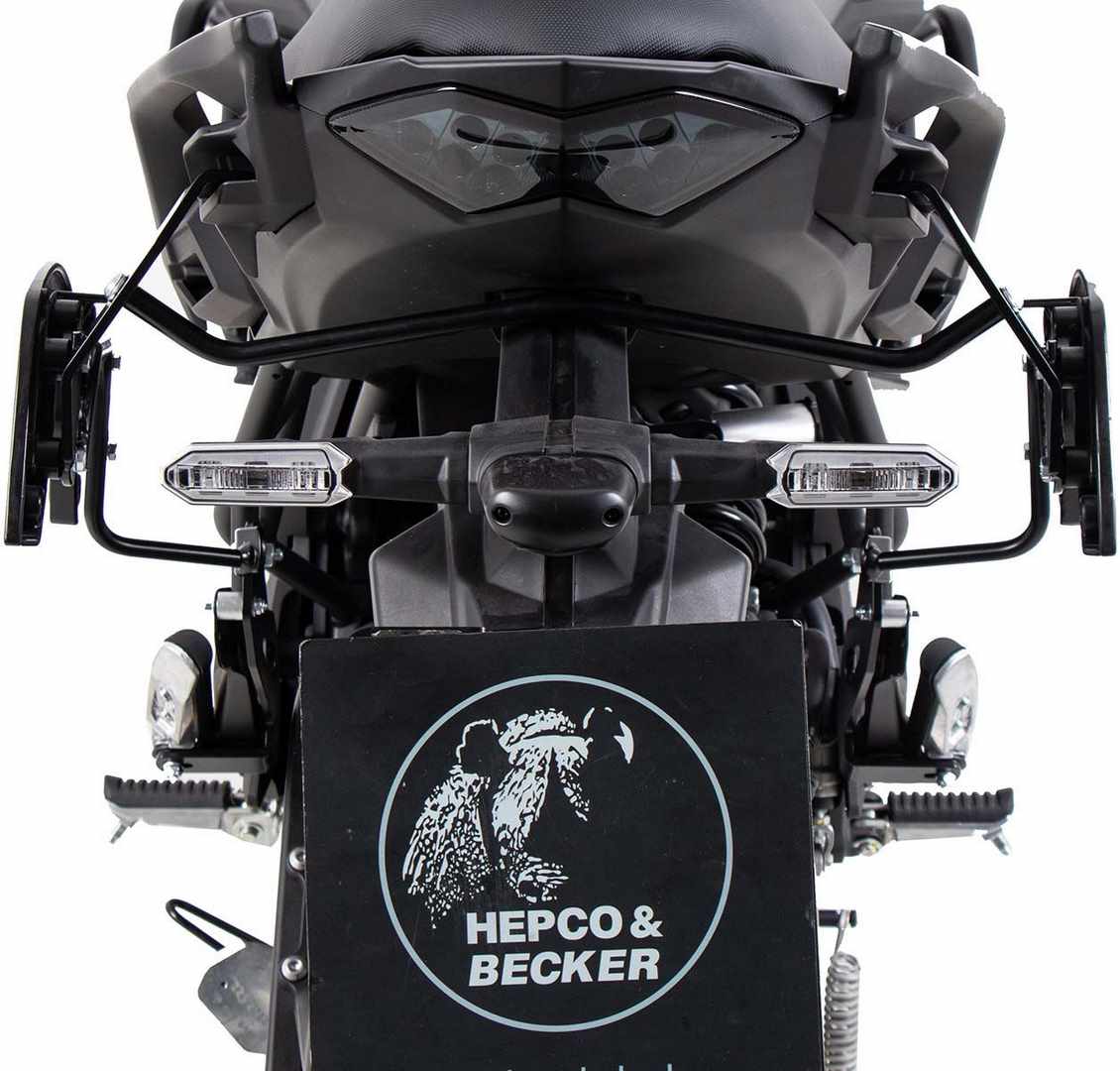 ヘプコ＆ベッカー サイドソフトケースホルダー(キャリア)「C-Bow」Kawasaki Versys 650 | 6302550 00 01