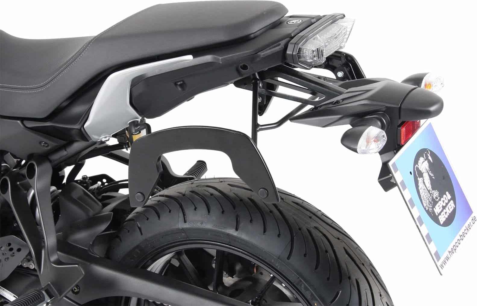 Hepco and Becker / ヘプコアンドベッカー C-Bow sidecarrier ブラック for Yamaha トレーサー 7 (2021-) | 6304568 00 01