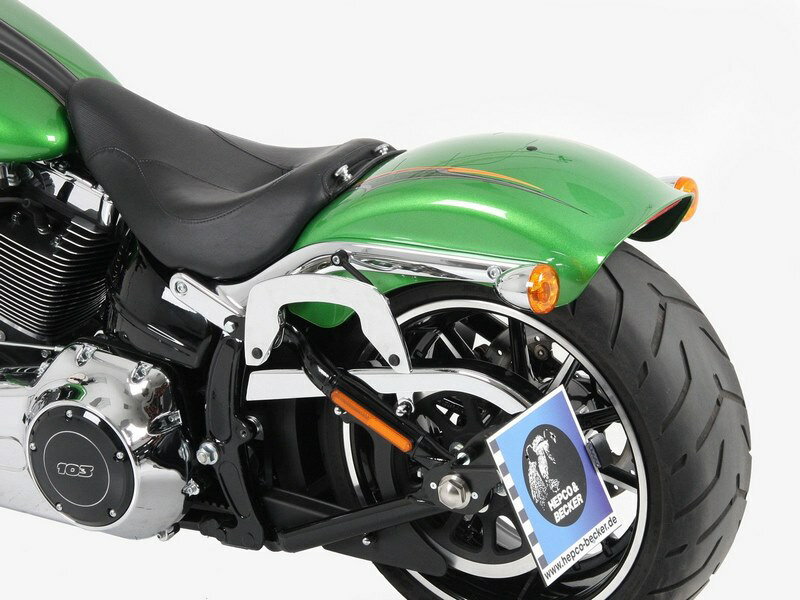 ヘプコ＆ベッカー C-Bow シーボウ サイドキャリア クロム Harley-Davidson Softail Breakout / Slim | 630730
