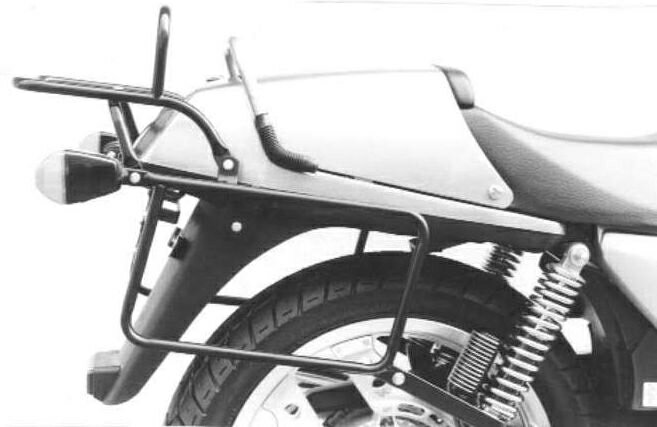 ヘプコ＆ベッカー サイド + トップケースキャリアセット クロム Honda XBR 500 S | 650164 00 02