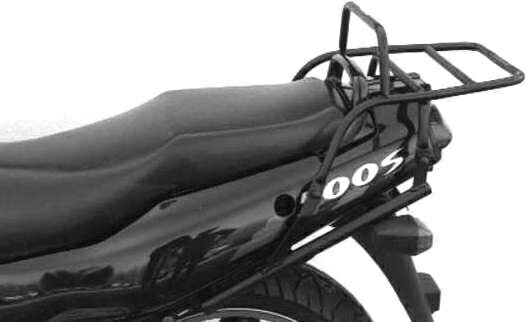ヘプコ＆ベッカー チューブトップケースキャリア ブラック Kawasaki GPZ 500 S from 1994 | 650201 01 01
