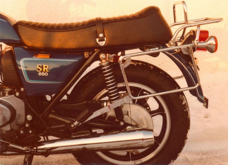 ヘプコ＆ベッカー サイド + トップケースキャリアセット クロム Kawasaki Z 650 SR | 650213 00 02