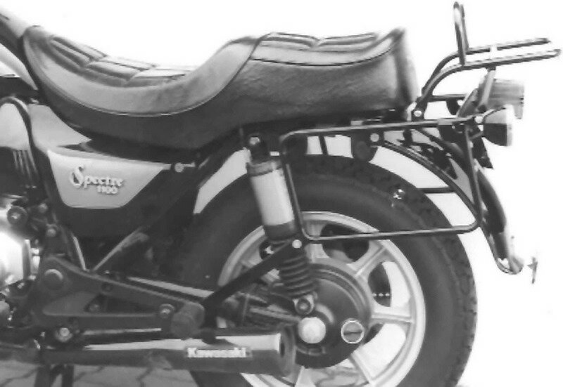 ヘプコ＆ベッカー サイド + トップケースキャリアセット クロム Kawasaki Z 1100 Spectre | 650226 00 02
