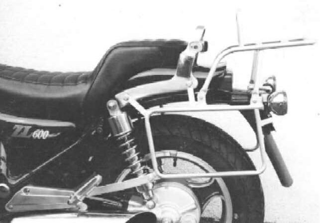 ヘプコ＆ベッカー サイド + トップケースキャリアセット クロム Kawasaki ZL 600 Eliminator until 1994