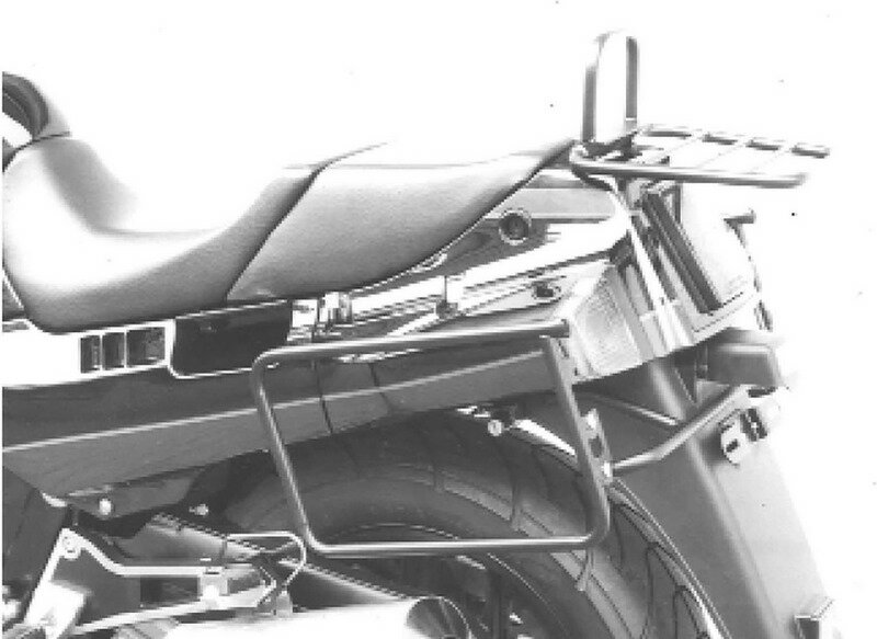 ヘプコ＆ベッカー サイドキャリア パーマネントマウント ブラック Kawasaki GPZ 1000 RX | 650241 00 0