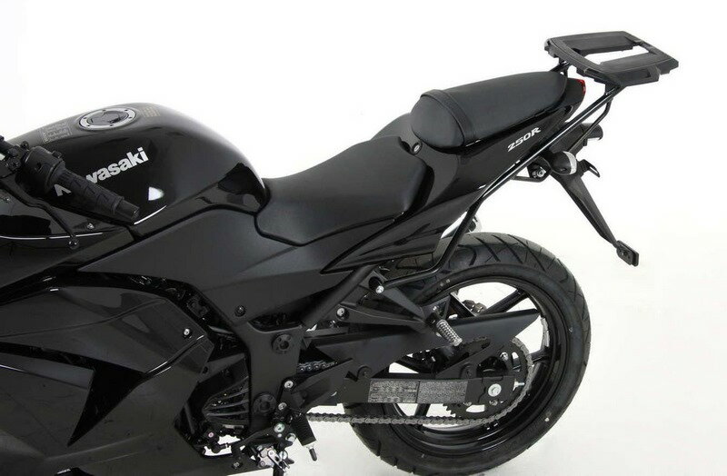 ヘプコ＆ベッカー Alurack (アリュラック) トップケースキャリア ブラック Kawasaki Ninja 250 R | 6502
